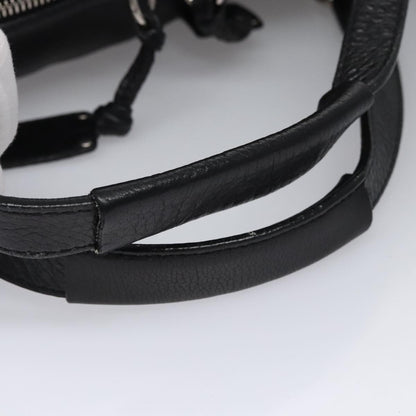 Chloe Paddington Lock Satchel Leather, BLACK, LEATHER, Handbag