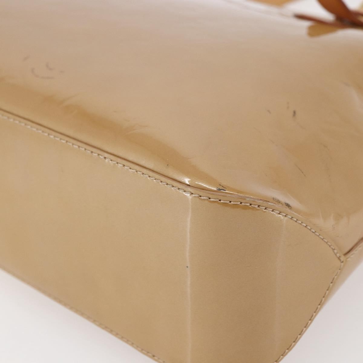 Louis Vuitton Brentwood Handbag Monogram Vernis, BROWN, PATENT_LEATHER, Handbag