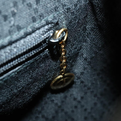 Gucci Vintage Bamboo Backpack Leather, BLACK, LEATHER, Backpack