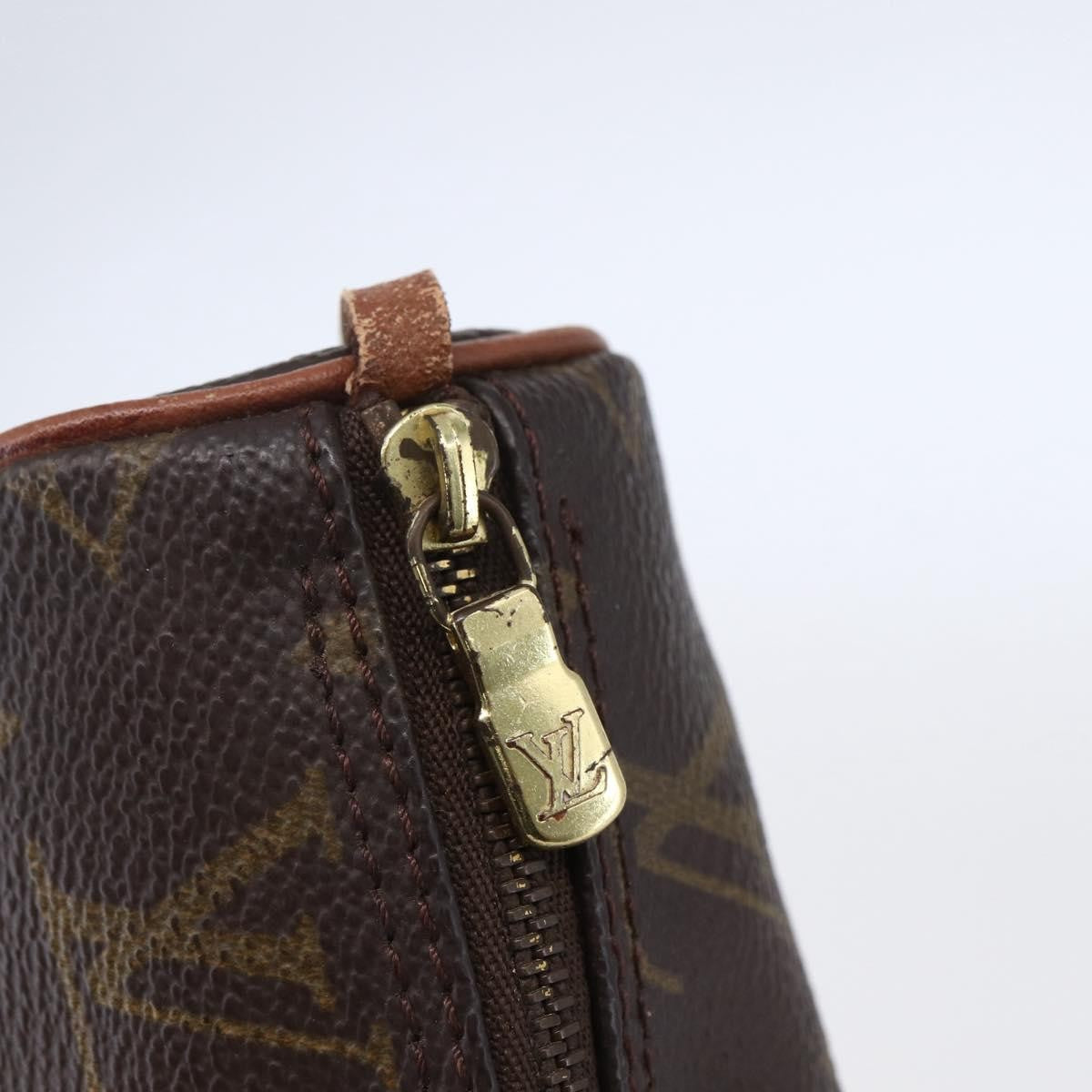 Louis Vuitton Papillon Pochette Monogram Canvas, BROWN, CANVAS, Clutche & pouche