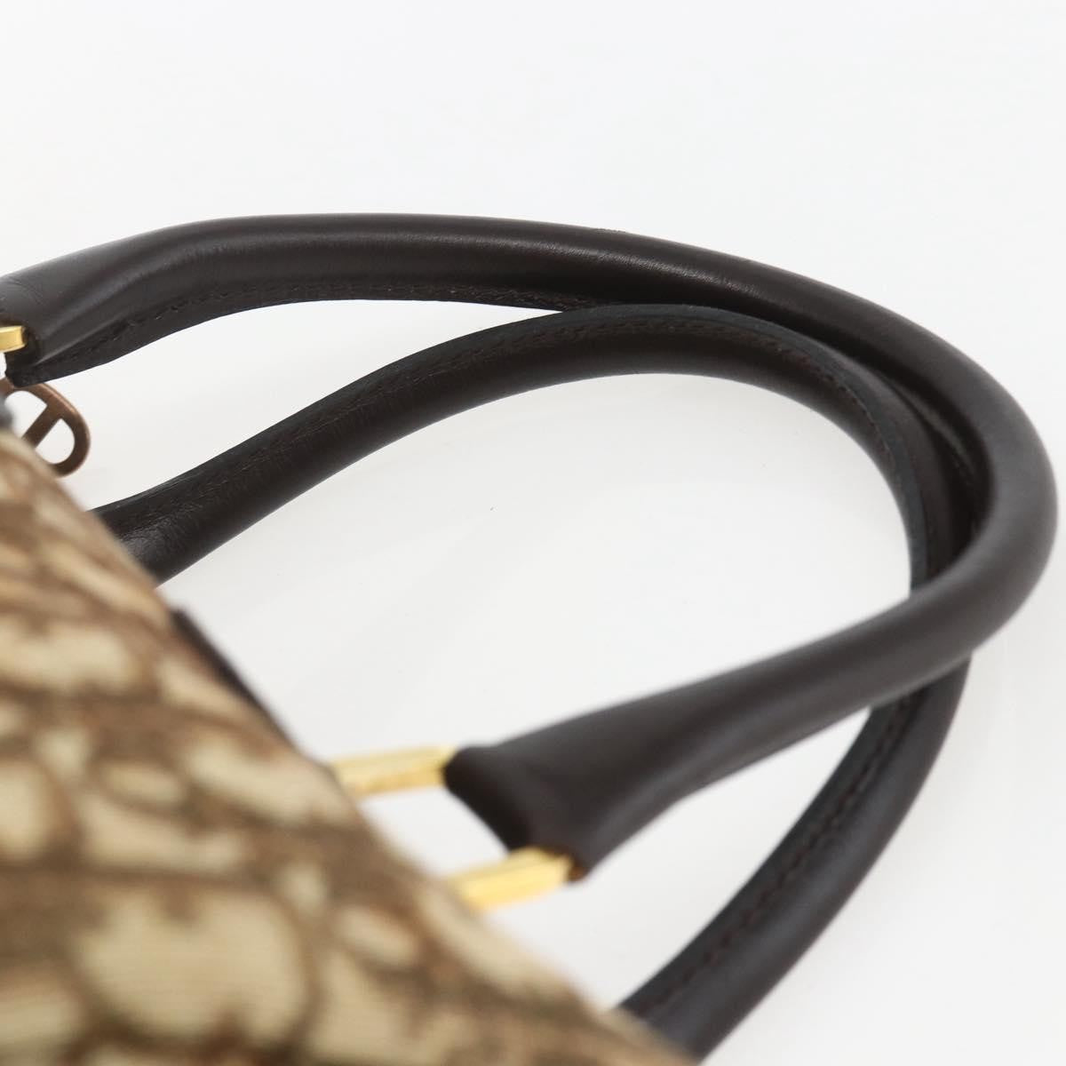 Christian Dior Trotter shoulder bag Canvas, Beige, Canvas, Handbag