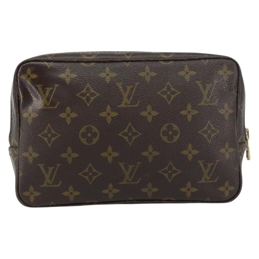 Louis Vuitton Trousse Toilette Monogram Canvas, BROWN, CANVAS, Clutche & pouche