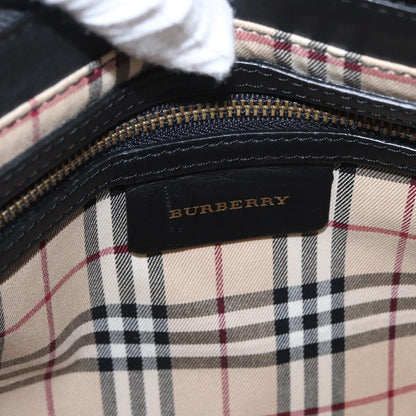 Burberry Vintage tote bag Leather, BLACK, LEATHER, Tote bag