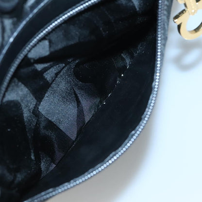 Salvatore Ferragamo Vintage Gancini Backpack Nylon, BLACK, NYLON, Backpack