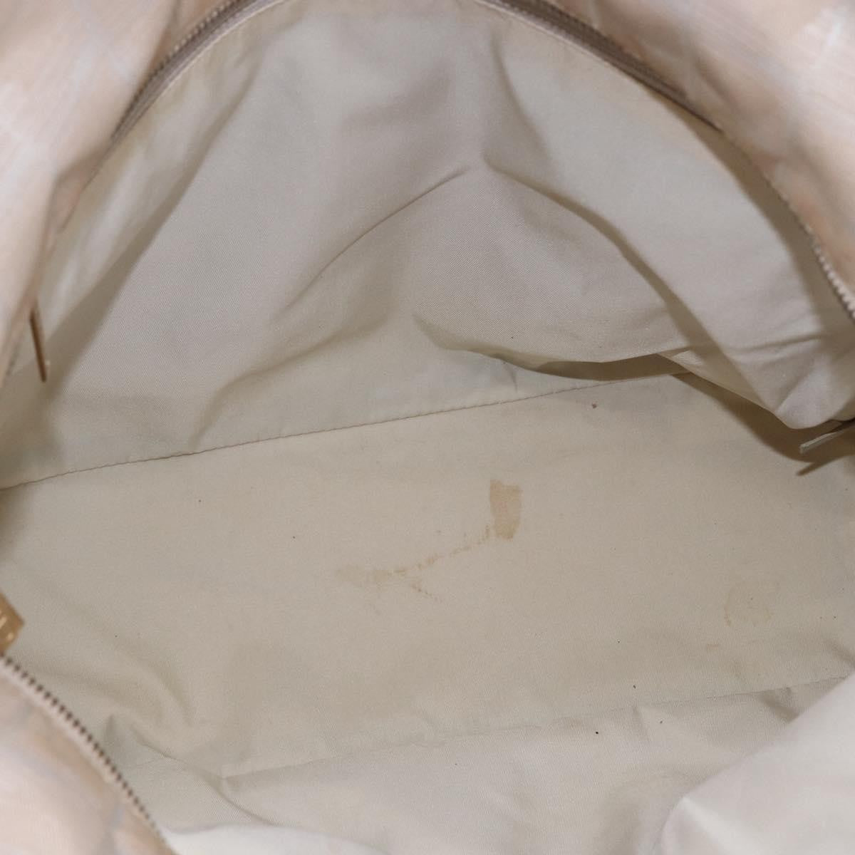 Chanel Travel Line Tote Nylon, BEIGE, NYLON, Tote bag