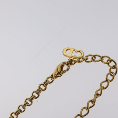 Christian Dior CD Pendant Necklace Gold-plated, GOLD, METAL, Necklace