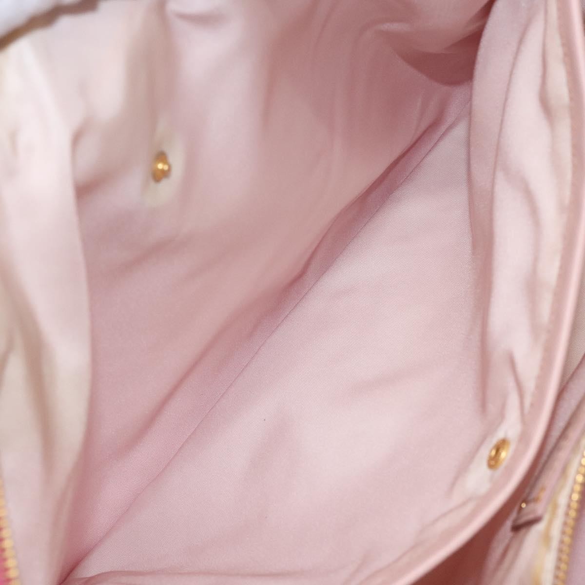 Prada Convertible Zip Tote Tessuto, PINK, NYLON, Tote bag