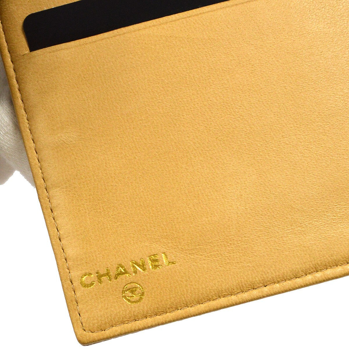 Chanel Timeless CC French Wallet Caviar, BEIGE, LEATHER, Wallets