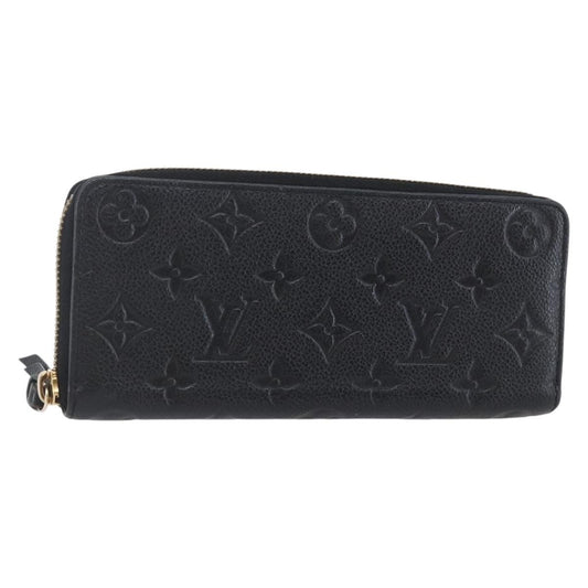 Louis Vuitton Portefeuille zippy Monogramme Empreinte Monogramme Empreinte, BLACK, LEATHER, Wallets