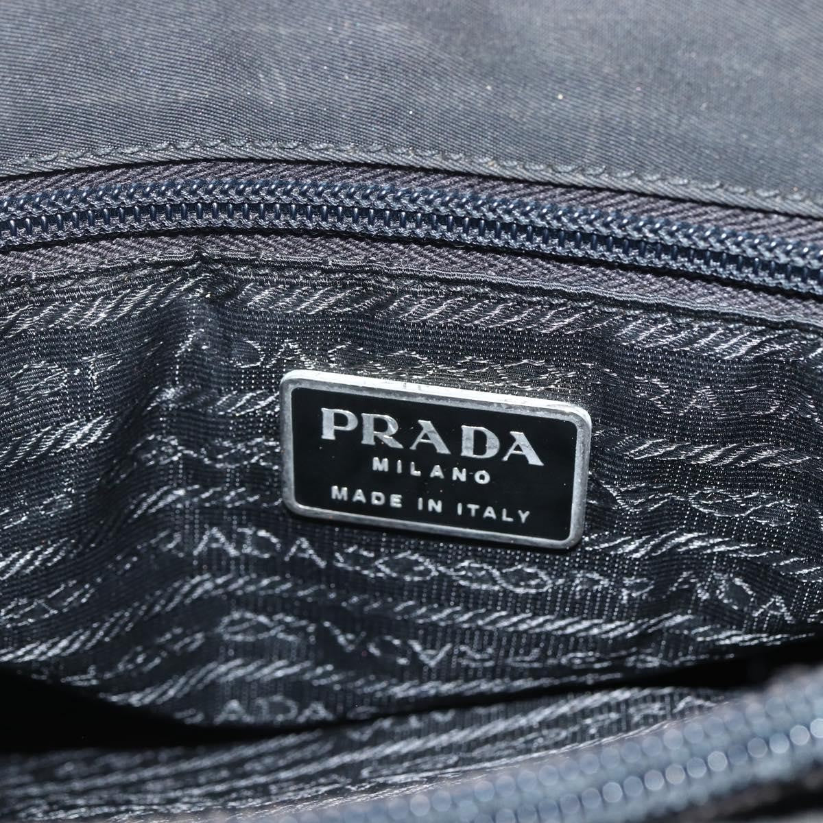 Prada Vintage Tote Tessuto, BLACK, NYLON, Tote bag