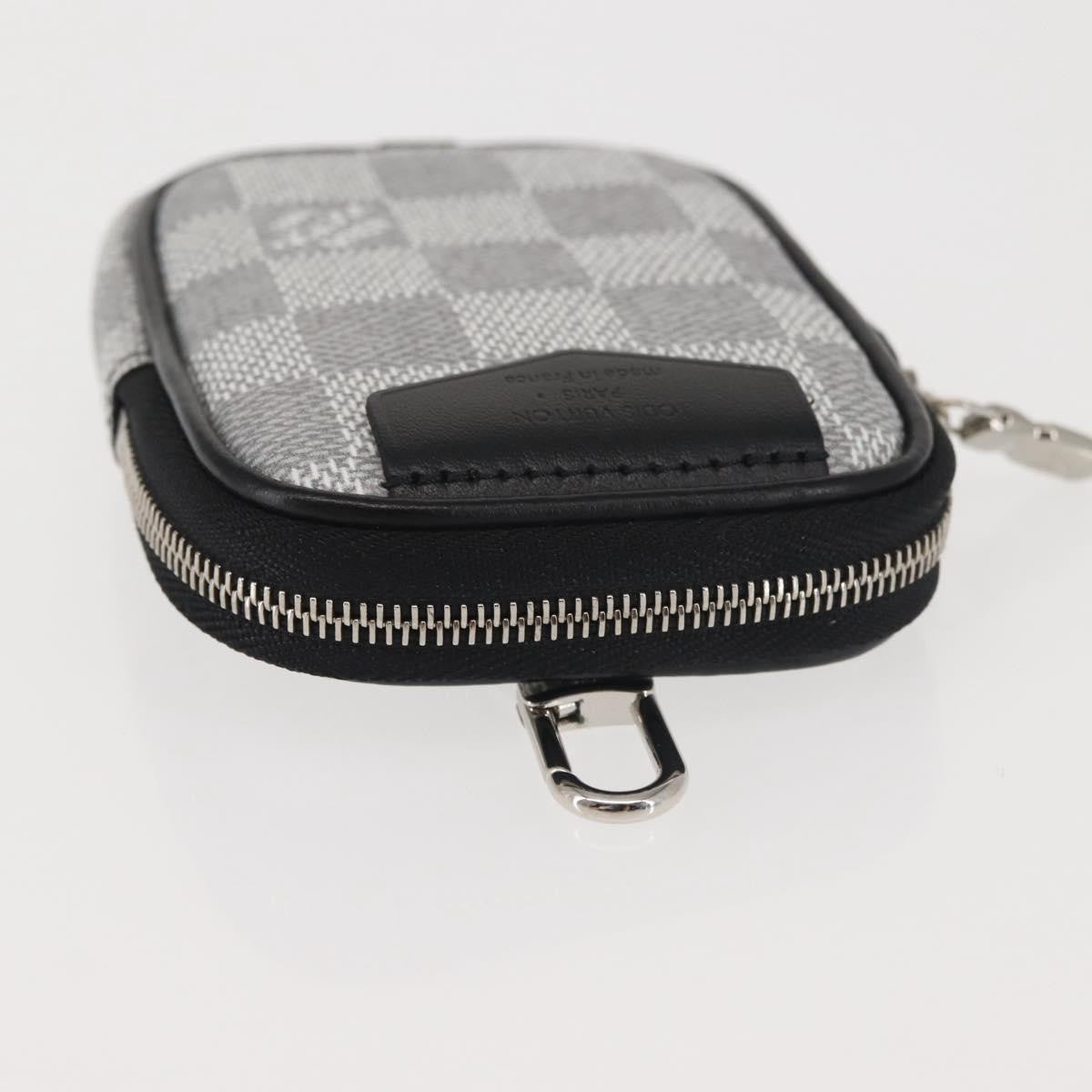 Louis Vuitton Modular Pouch Limited Edition Damier Graphite 3D, GRAY, CANVAS, Clutche & pouche