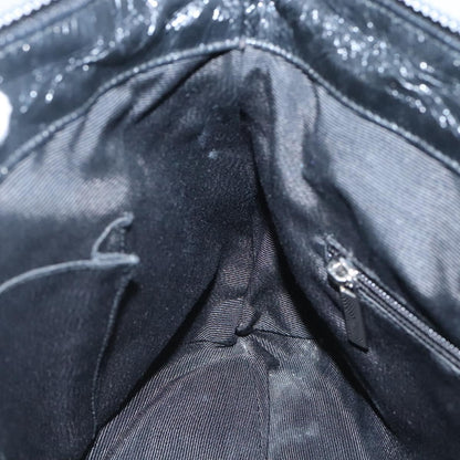 Salvatore Ferragamo Gancini Shoulder Bag Leather, BLACK, LEATHER, Shoulder bag