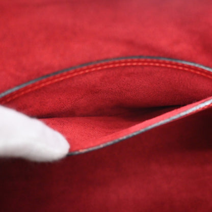 Louis Vuitton Alma Handbag Epi Leather, RED, LEATHER, Handbag