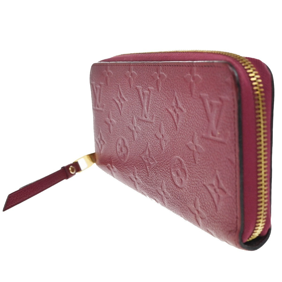 Louis Vuitton Zippy Wallet NM Leather Empreinte, PURPLE, LEATHER, Wallets