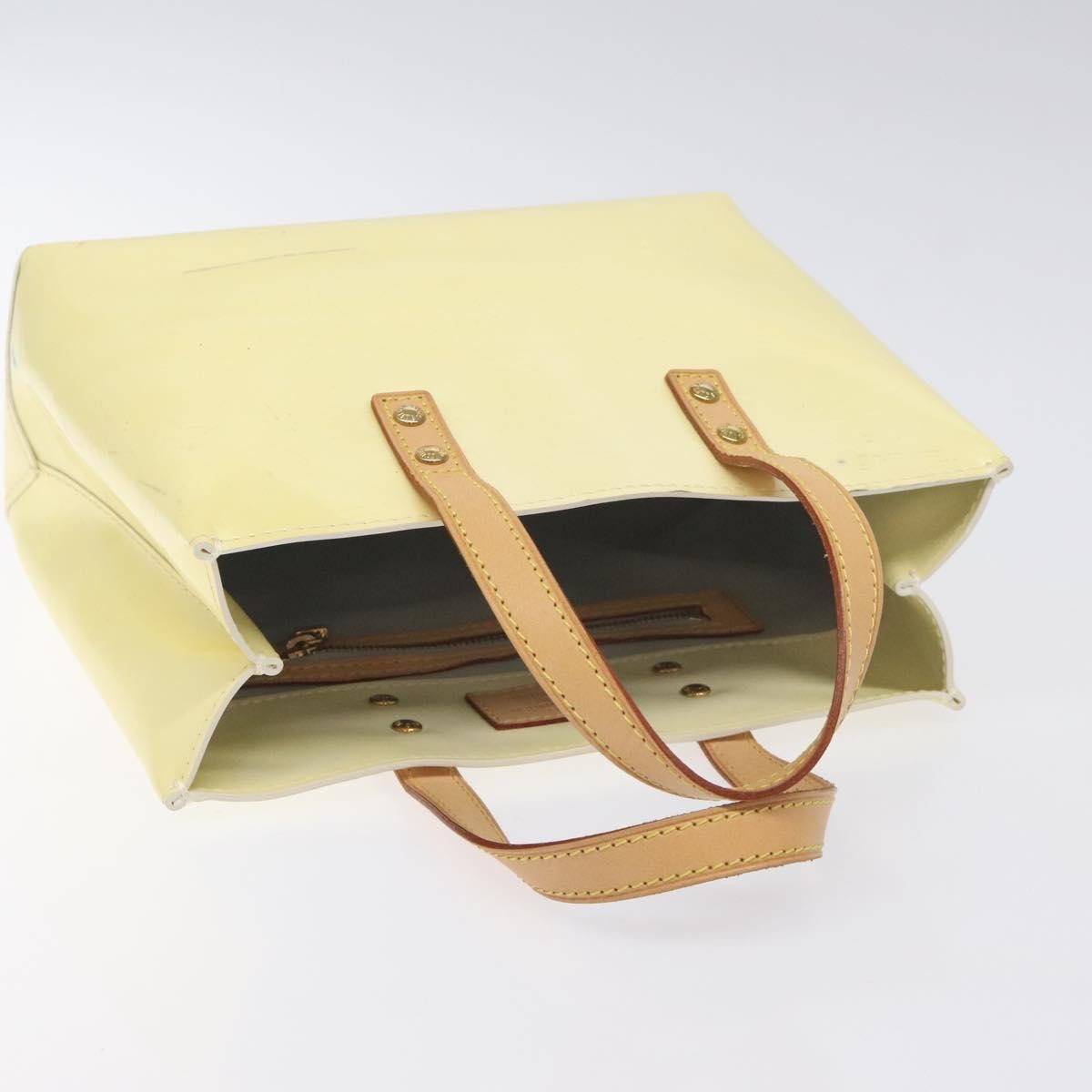 Louis Vuitton Reade Handbag Monogram Vernis, BEIGE, PATENT_LEATHER, Handbag