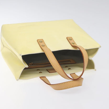 Louis Vuitton Reade Handbag Monogram Vernis, BEIGE, PATENT_LEATHER, Handbag