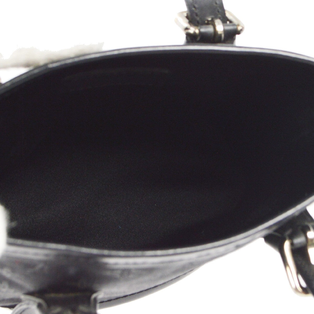 Louis Vuitton Bucket Bag Monogram Satin, BLACK, SATIN, Handbag