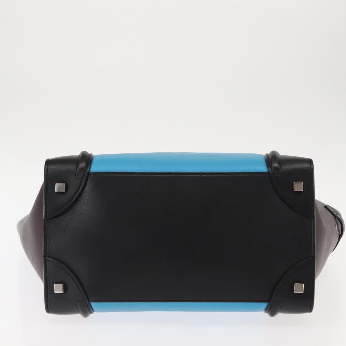 Celine Tricolor Luggage Bag Leather, MULTICOLOUR, LEATHER, Handbag