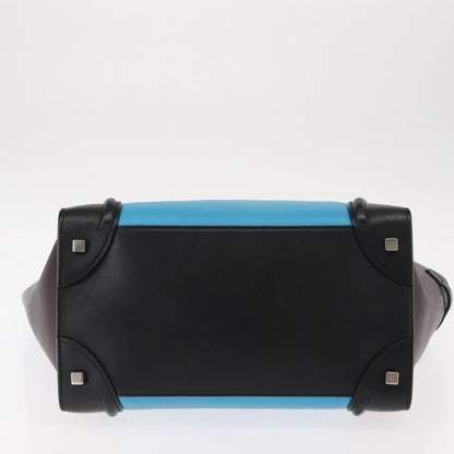 Celine Tricolor Luggage Bag Leather, MULTICOLOUR, LEATHER, Handbag