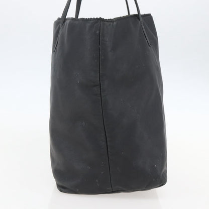 Loewe Anagram Tote Leather, BLACK, LEATHER, Tote bag