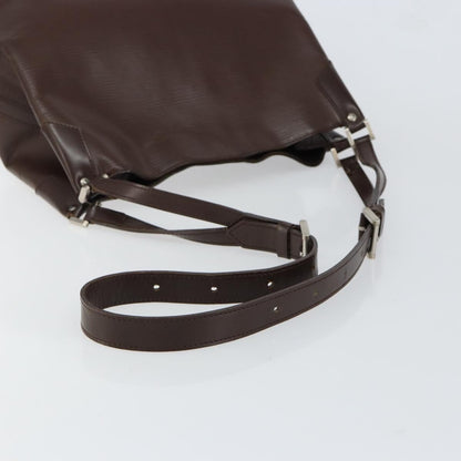 Louis Vuitton Mandara Handbag Epi Leather, BROWN, LEATHER, Shoulder bag