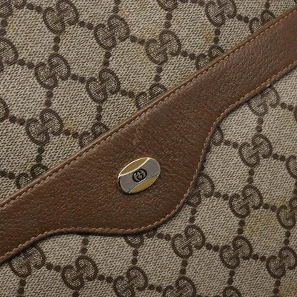Gucci Ophidia Front Pocket Shopper Tote GG Coated Canvas, Beige, Canvas, Tote Bag