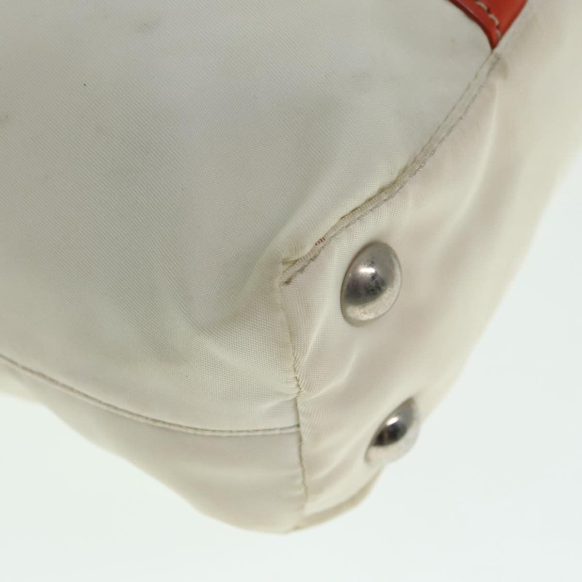 Prada Vintage Zip Handbag Tessuto, ECRU, NYLON, Handbag