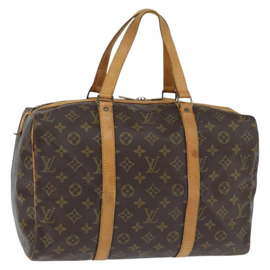 Louis Vuitton Sac Souple Handbag Monogram Canvas, BROWN, CANVAS, Travel bag