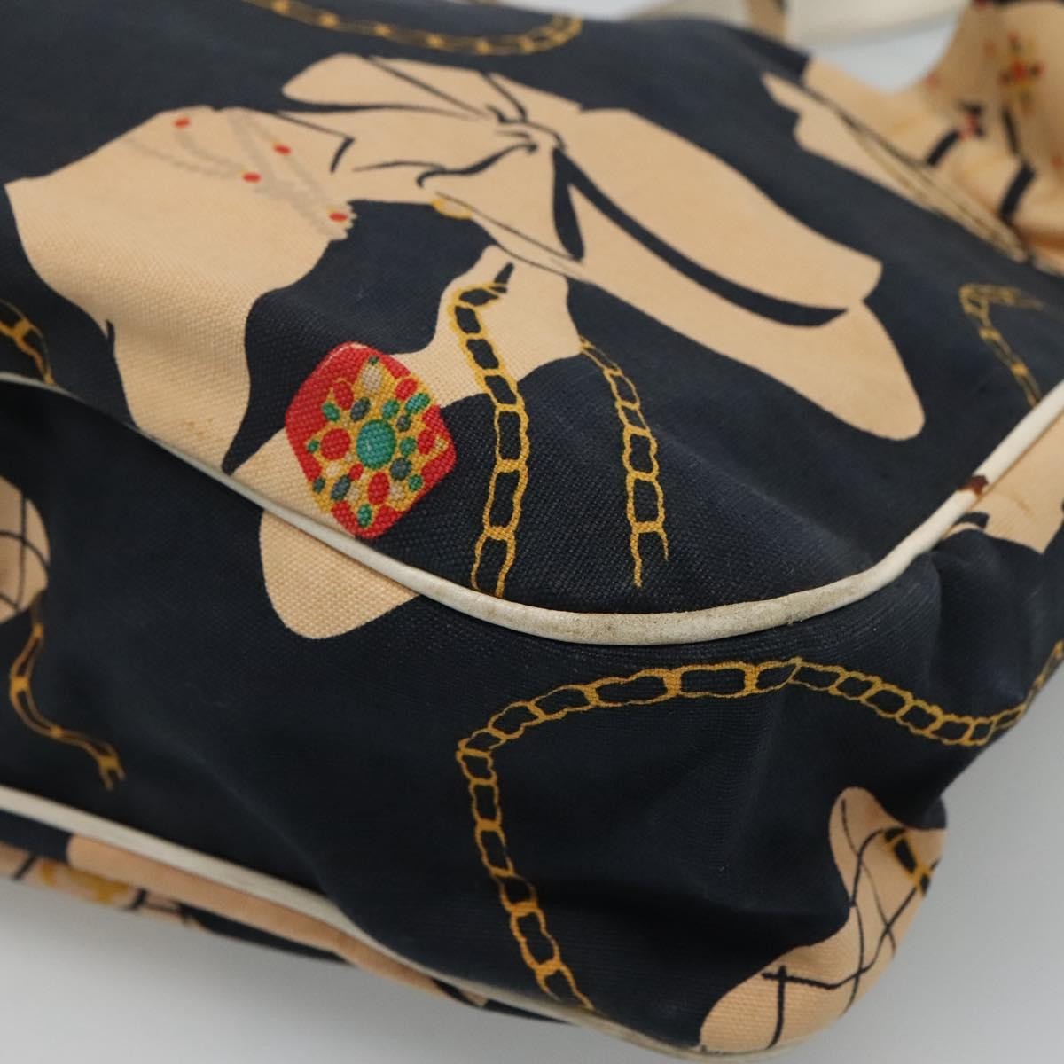 Chanel Mademoiselle Tote Canvas, NAVY, CANVAS, Tote bag