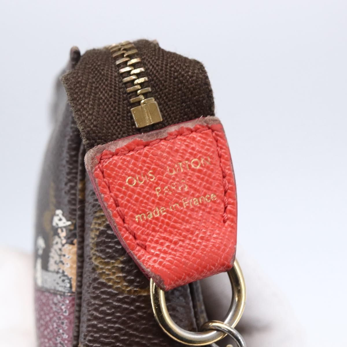 Louis Vuitton Pochette Accessoires Limited Edition Christmas Animation Monogram Canvas, BROWN, CANVAS, Clutche & pouche