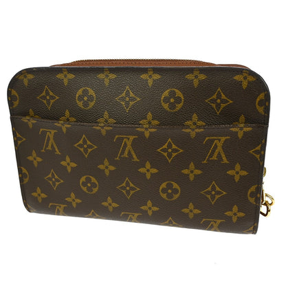 Louis Vuitton Pochette Orsay Monogram Canvas, BROWN, CANVAS, Clutche & pouche