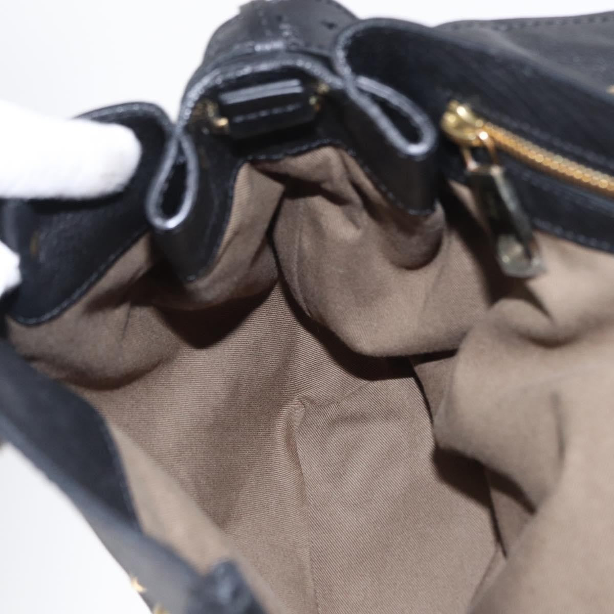 Chloe Elsie Convertible Satchel Leather, BLACK, LEATHER, Handbag