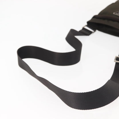 Prada Front Pocket Messenger Bag Tessuto, KHAKI, NYLON, Shoulder bag