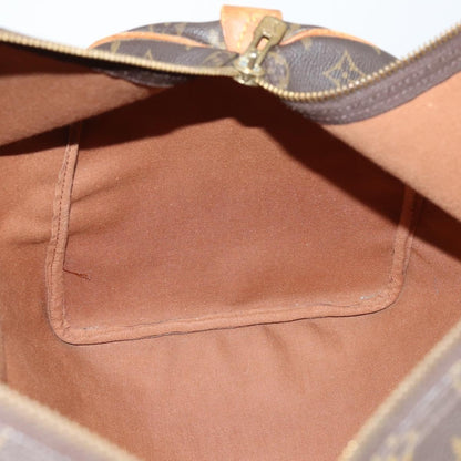 Louis Vuitton Keepall Bag Monogram Canvas, BROWN, CANVAS, Travel bag