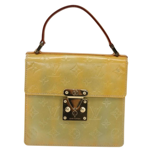 Louis Vuitton Spring Street NM Handbag Patent leather, GRAY, PATENT_LEATHER, Handbag
