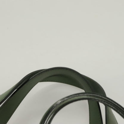 Chloe Ellen Moyen Tote Leather, GREEN, LEATHER, Tote bag