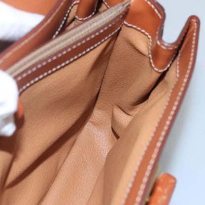 Celine Vintage Convertible Top Handle Bag Macadam Coated Canvas, BROWN, CANVAS, Handbag