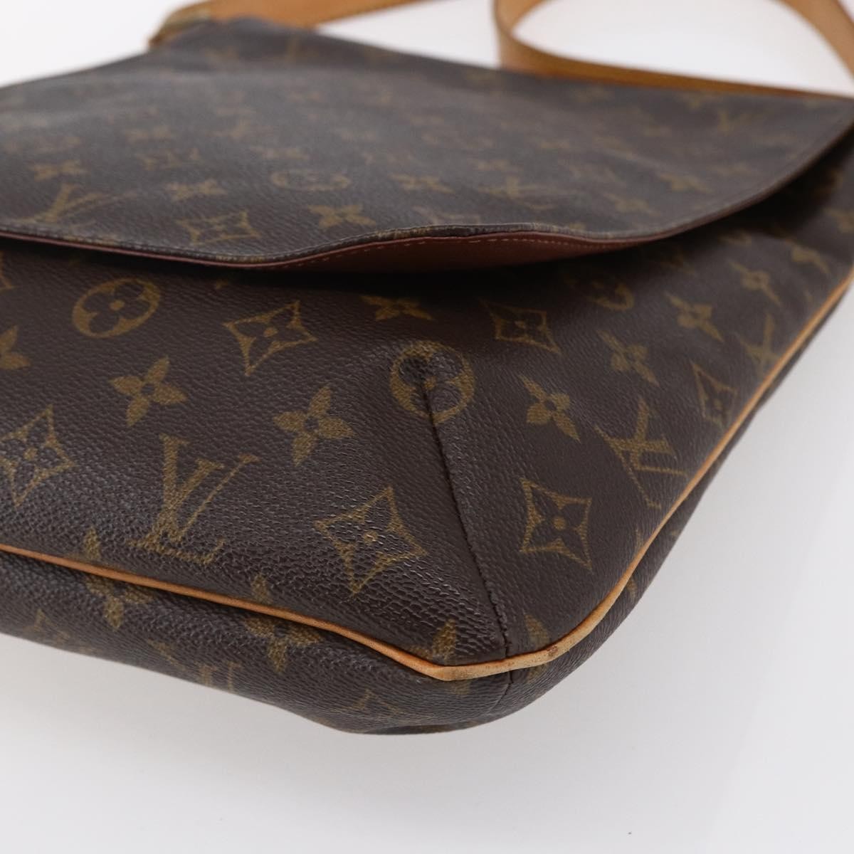 Louis Vuitton Musette Handbag Monogram Canvas, BROWN, CANVAS, Shoulder bag