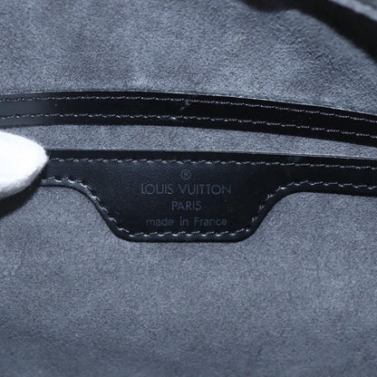Louis Vuitton Soufflot Handbag Epi Leather, BLACK, LEATHER, Handbag
