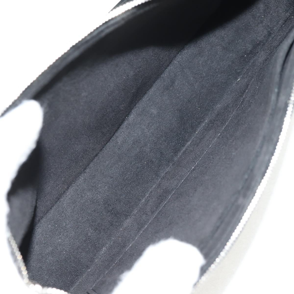 Louis Vuitton Pochette Accessoires NM Electric Epi Leather, BLACK, LEATHER, Clutche & pouche