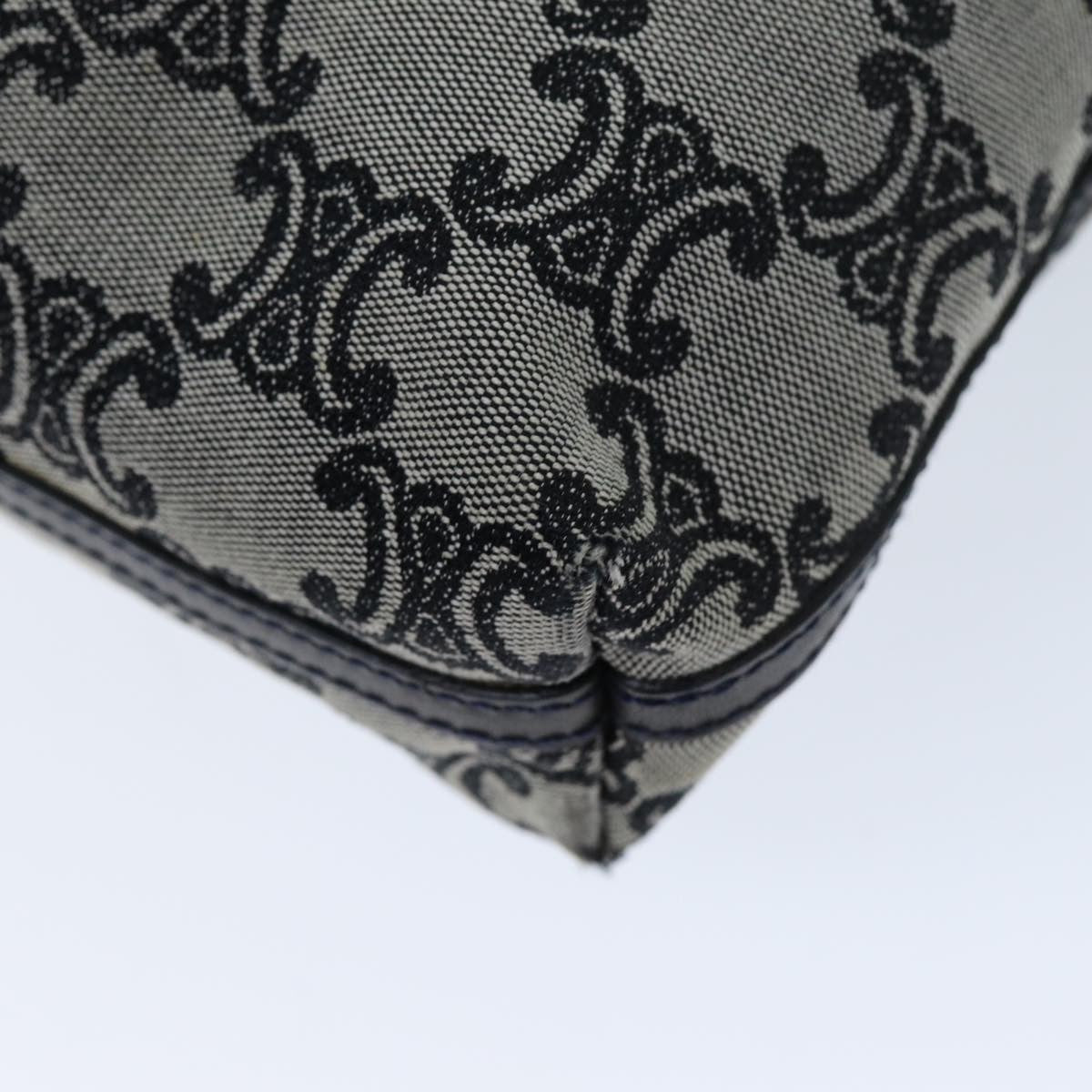 Celine Vintage Triomphe Shoulder Bag Canvas, GRAY, CANVAS, Shoulder bag