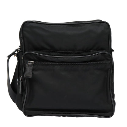 Prada Vintage Shoulder Bag Tessuto, BLACK, NYLON, Shoulder bag