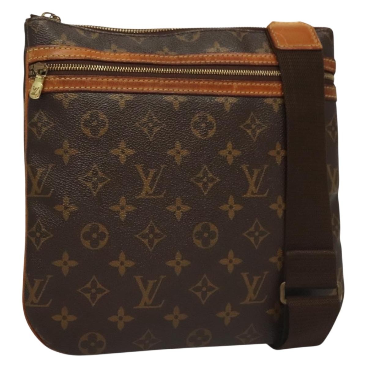 Louis Vuitton Bosphore Pochette Monogram Canvas, MULTICOLOUR, CANVAS, Crossbody bag