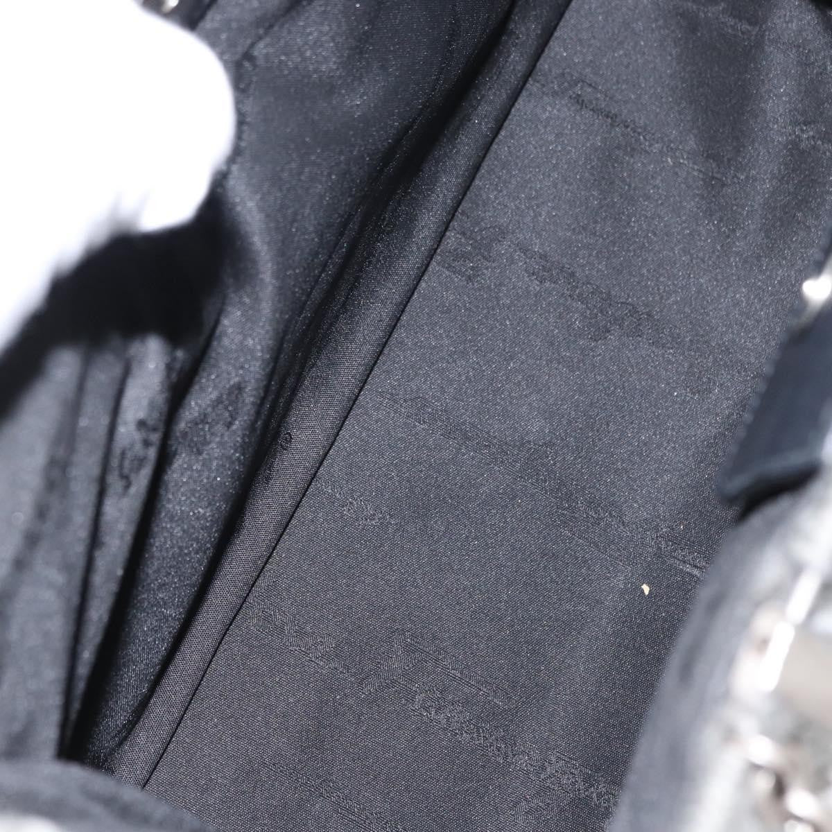 Salvatore Ferragamo Gancini handbag Wool, GRAY, WOOL, Handbag