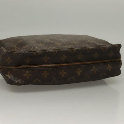 Louis Vuitton Trousse Toilette Monogram Canvas, BROWN, CANVAS, Clutche & pouche