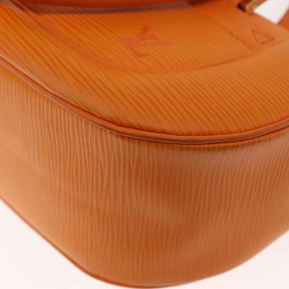 Louis Vuitton Danura Handbag Epi, ORANGE, LEATHER, Handbag