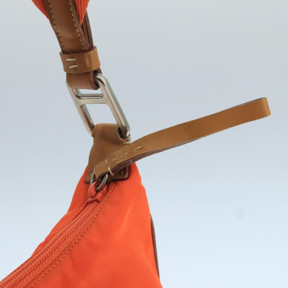 Prada Vintage Shoulder Bag Tessuto, ORANGE, NYLON, Shoulder bag