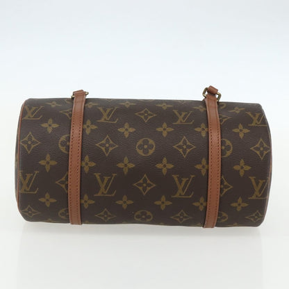 Louis Vuitton Papillon Handbag Monogram Canvas, BROWN, CANVAS, Handbag