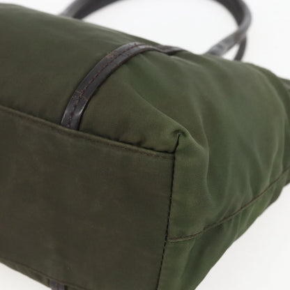 Prada Vintage Tote Tessuto, KHAKI, NYLON, Tote bag