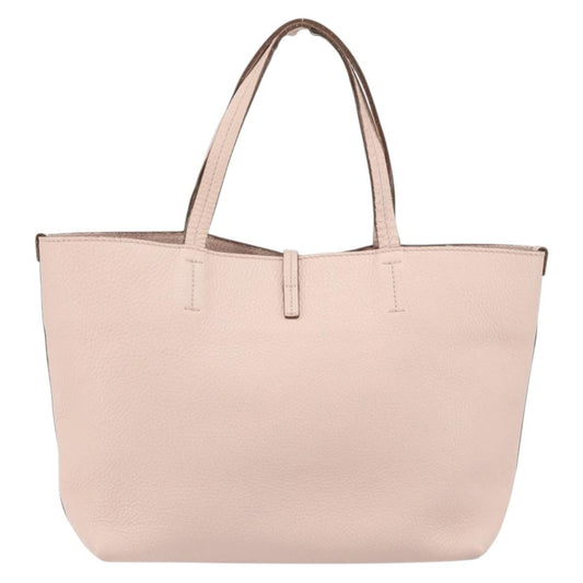 Salvatore Ferragamo Gancini Tote Leather, PINK, LEATHER, Tote bag